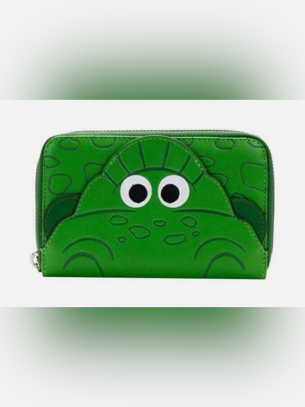 Loungefly Rex - Green Frog Zip Around Wallet